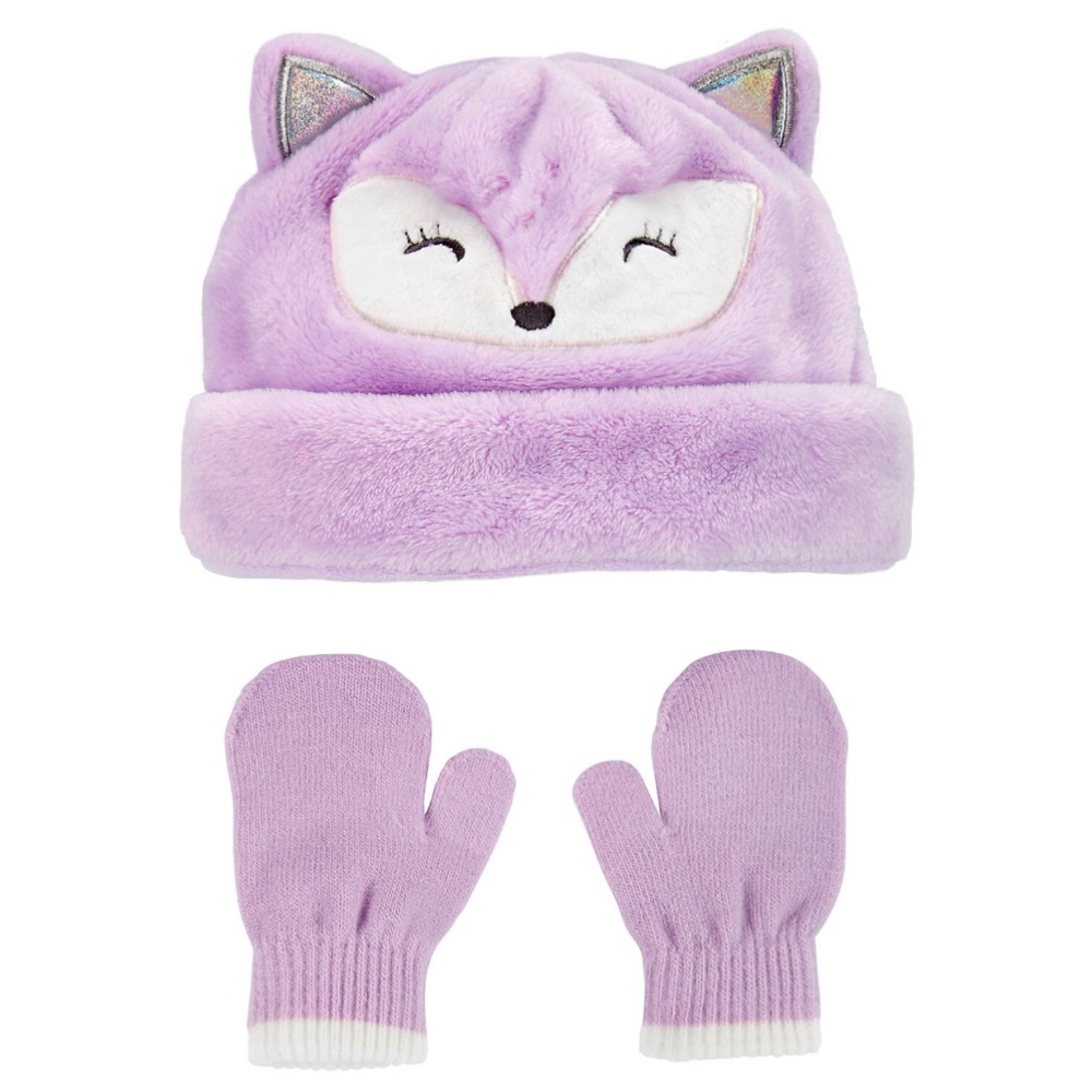 Carter’s 2 Piece Fox Hat and Mitten Set